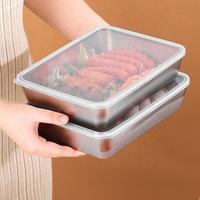 Boîte à lunch carrée en acier inoxydable personnalisée pour adultes, idéale pour micro-ondes, étudiants, employés de bureau et cantines - Vente en gros usine