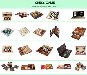 <strong>Wooden</strong> <strong>Chess</strong> <strong>Set</strong> with Metal Pieces <strong>Chess</strong> Games - Product Image 6