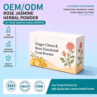 Poudre d'herbes de rose et de jasmin OEM ODM Marque privée Vente en gros Varech Ginseng Pétales de rose pour autres compléments de santé