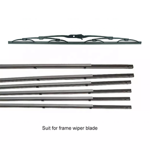 Qualità Premium per tutte le stagioni telaio universale nero sostituzione finestra parabrezza in gomma 6mm 8mm ricarica tergicristallo con acciaio - Product Image 3