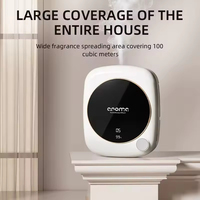 Diffuseur d'arômes rechargeable 1800 mAh de pointe avec écran HD, 7 modes de diffusion, mural ou de bureau, pour usage domestique intérieur