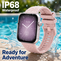 Reloj Inteligente VS24 PRO AMOLED de 1.85 Pulgadas Unisex, Carcasa Ultrafina de Aleación de Aluminio de 8.8 mm, Silicona IP68 Resistente al Agua para Llamadas y Frecuencia Cardíaca