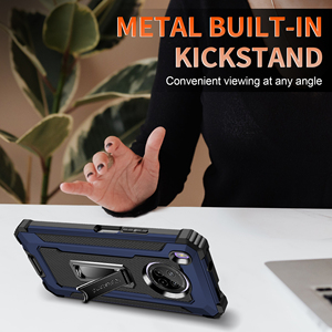 Custodia antiurto per armatura Tschick per <span class=keywords><strong>Huawei</strong></span> Y9A custodie supporto per supporto Cover posteriore magnetica per telefono con anello per auto per <span class=keywords><strong>Huawei</strong></span> Y9A P40 P30 Luxury - Product Image 4