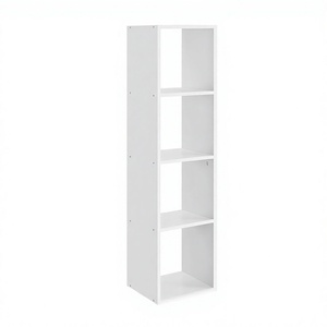 Étagère de séparation en bois durable de style scandinave blanc à 10 cubes pour <span class=keywords><strong>bibliothèque</strong></span>, salon et chambre - Product Image 1