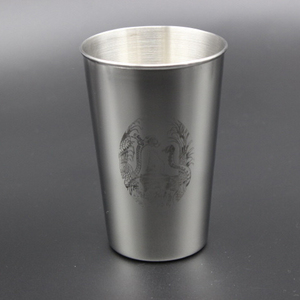 Vasos de Chupito Redondos de Acero Inoxidable Dorado con Logotipo Personalizado, Mini Vaso sin Tapa, Estilo Clásico Moderno para Fiestas - Product Image 4