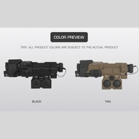 WOSPORT MAWL-C1 + Version fonctionnelle IR et lampe de poche MAWL-C1 + dispositif avec boîte de protection Accessoires de chasse