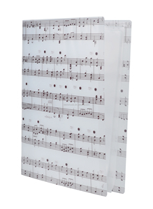Foglio di <span class=keywords><strong>musica</strong></span> File di carta di archiviazione di documenti porta fogli bianchi File di plastica A4 dimensioni 40 tasche (foglio di <span class=keywords><strong>musica</strong></span> nero) - Product Image 3