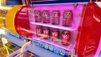 Distributeur de Cola Arcade avec Système de Refroidissement - Tapez sur les Bouteilles pour Gagner des Cadeaux et des Boissons |   Équipement d'amusement