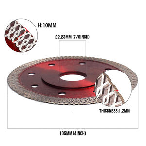 Lames de scie en céramique précises de 115 mm pour <span class=keywords><strong>la</strong></span> coupe de carreaux Technologie frittée de broyeur à usage humide pour coupe-carreaux de marbre granit bricolage - Product Image 3