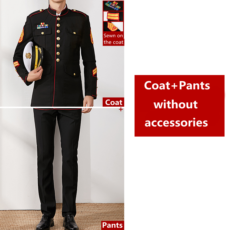 Abrigo+Pantalón negro sin accesorios