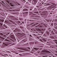 Papier de rembourrage décoratif en pulpe de bagasse froissée style raphia, imperméable, haute qualité, 100g/sac