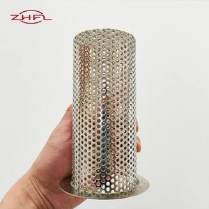 Tubo Metálico Perforado de Acero con Bajo Contenido de Carbono, Espesor de 1, 2, 3, 5 y 8 mm - Product Image 1