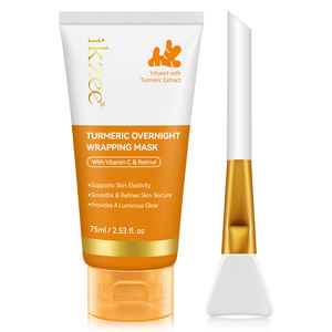 IKZEE Anti <span class=keywords><strong>Aging</strong></span> zerdeçal beyazlatma kollajen uyku yüz zerdeçal gecede gece sarma soyulabilir maske - Product Image 3