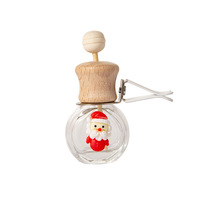 Parfum de voiture vide mignon voiture désodorisant bouteille parfum pince évent sortie aromathérapie huiles essentielles diffuseur