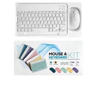 Combo de Teclado y Ratón Inalámbrico Delgado con Retroiluminación RGB y Proyección Láser, Compatible con Múltiples Dispositivos para Windows, Mac, Tablet, Pedidos al por Mayor, PCB