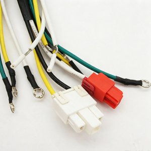 定制组装线束，与O型环接地端子结合，用于制冷设备内部电路连接 - Product Image 3
