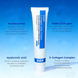 ครีมเจลลี่คอลลาเจนสีชมพูผสมดีเอ็นเอแซลมอน 5,000ppm ช่วยบำรุงผิวหน้า ให้ความชุ่มชื้น กระชับผิว และปรับสีผิวให้สม่ำเสมอ - Product Image 1