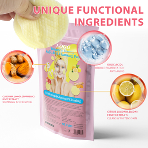 Han Linger แผ่น<span class=keywords><strong>โฟม</strong></span><span class=keywords><strong>ล้าง</strong></span><span class=keywords><strong>หน้า</strong></span>สำหรับทุกสภาพผิวแผ่นขมิ้นสำหรับขัดผิวผสม<span class=keywords><strong>โฟม</strong></span><span class=keywords><strong>ล้าง</strong></span><span class=keywords><strong>หน้า</strong></span>แบบไม่ระคายเคือง<span class=keywords><strong>40</strong></span>ชิ้นฉลากส่วนตัว - Product Image 3