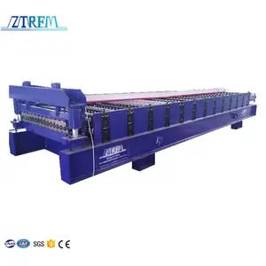 ZTRFM Metal Roofing Corrugated Tile Roll Forming Machine For Sale Maquina Para Hacer Planchas
