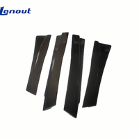 Kit de modification des jupes latérales et des bords de pare-chocs en fibre de carbone véritable style RZ, économique, pour mise à niveau McLaren MP4-12C 650S
