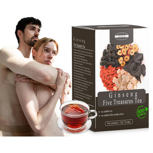 China herbs Custom Formula Männliche Fruchtbarkeit Tee Ginseng Schatz Pflegende Niere Aromatische sexuelle Verbesserung für Männer Box - Product Image 1