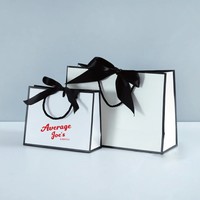 Échantillon Gratuit – Sac en Papier de Luxe Personnalisé pour Mariage, Mode, Shopping, avec Lamination Mate et Ruban en Fourrure pour Vêtements, Chaussures, Emballage et Envoi Postal