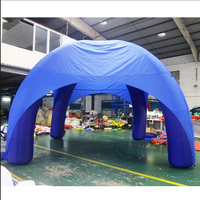 Personnalisé 5m Extérieur Araignée Dôme Tente Nylon Gonflable Publicité Événement Maison Souffleur D'air Numérique Oxford pour Activités De Plein Air