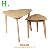 En gros Bambou Collation/Nourriture Set de Table pour salon
