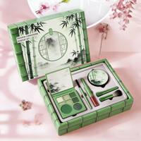 Boîte cadeau en papier cosmétique en gros Bon prix Ensemble de boîtes cadeaux en papier Boîte en papier cosmétique pliable Emballage
