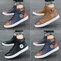 Nouvelle collection 2026 : Chaussures décontractées et sportives en toile pour hommes, style jeune, tendance, en cuir, type baskets et Richelieu