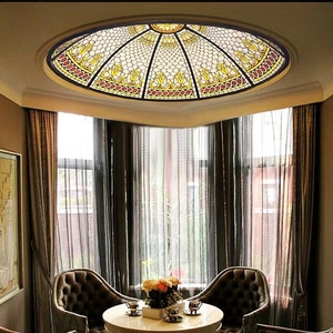 Cúpula de Vidrio Sólido Personalizada, Techo de Vidrio Emplomado para Iglesia, Hotel, Villa o Decoración del Hogar - Product Image 5