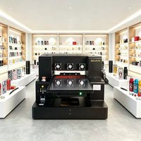 Impresora UV Plana de Tamaño A4 de 2030 cm con Cabezal L805 o XP600, Impresoras de Inyección de Tinta a Color CMYKWV para Carcasas de Teléfono, Bolígrafos, Botellas Acrílicas