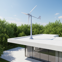 Pologne 3kw 3000w éolienne avec 4m pales Rotor 48v 230v 380v modèle