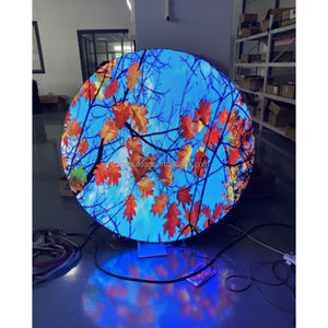 Indoor Shopping Mall Foto Display Bildung Video Round Floor Digitale Werbung verfügbar Verwenden Sie SDK-Funktion <span class=keywords><strong>LED</strong></span>-Bildschirm - Product Image 1