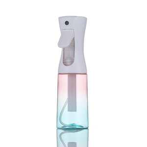 Custom Logo High Quality 200ml 300ml Plastic Salon Fine Mist Water <b>Pump</b> Sprayer for Barber Continuous Spray Bottle - Product Image 2