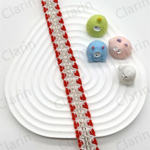 Cinta de Seda de 1.5 cm con Hilo Dorado, Diseño de Horóscopo y Rayas, de una Sola Cara, 100% Poliéster para Ropa y Textiles del Hogar - Product Image 6