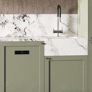 مطبخ الأثاث إكسسوارات الفقرة Muebles دي Cocina فندق Kitchenette للبيع دولاب المنظم شقة خزانة مطبخ حديث - Product Image 3