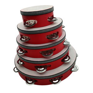 Castagnette espagnole, instrument de percussion pour enfants, en métal et bois, certifié CE, jouets musicaux Orff - Product Image 4