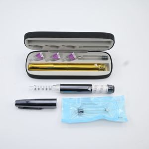 Cartucho de pluma inyectora de 3ml para disolver grasa, vial de vidrio estéril vacío con tapa de aluminio y tapón de goma, venta al por mayor - Product Image 1