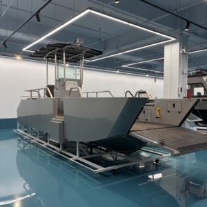 <span class=keywords><strong>Bateau</strong></span> de débarquement en aluminium robuste Kinocean 21FT à cale basse, conception commerciale - Product Image 3