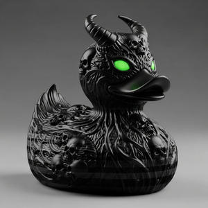 New Devil for Duck Religious Fairy Eco-Friendly Resin Figurine <b>Ornament</b> - Product Image 1