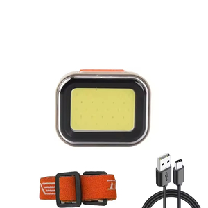 Linterna frontal LED multifuncional portátil para pesca, recargable por USB con batería integrada, luz con clip para sombrero de camping - Product Image 4