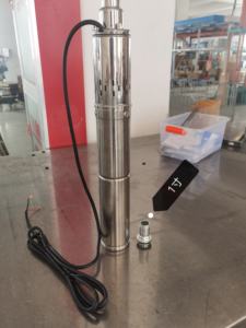 Pompe à eau 108V avec contrôleur intégré, personnalisation OEM, pompe à vis, arbre central, vente en gros, eau propre pour l'irrigation agricole - Product Image 3