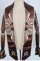 Étole de cérémonie de remise de diplôme brodée Deluxe Sash 2026, classe de 2026, authentique, 100% polyester, unisexe, usage scolaire