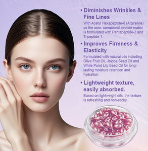 Sérum <span class=keywords><strong>Visage</strong></span> et Yeux Anti-rides Réparateur en Capsules, Formule Bio à <span class=keywords><strong>la</strong></span> Vitamine E et au Placenta de Mouton, Forme Cuisse de Poulet, Marque Blanche - Product Image 4