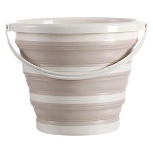 Beans <b>Folding</b> Water <b>Bucket</b> 10L PP Material Portable For Outdoor Beach Fishing Student Dorm Use - Product Image 1