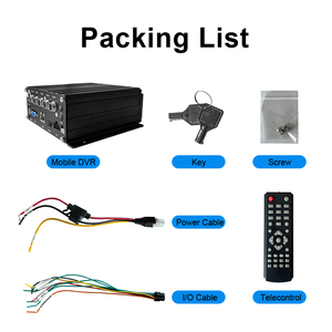 4CH HDD MDVR for Vehicle, 1080P VGA Video Recorder Truck, 4G/GPS/WIFI Live Online Tracking DVR 4CH HDD MDVR for Vehicle - Product Image 6