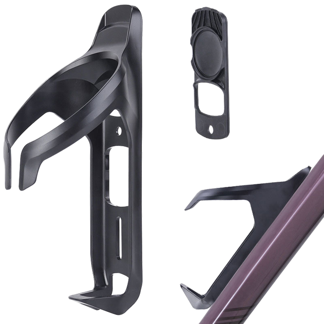 Plastic Portable Bicycle Mounted Mountain Bike Water Bottle Holder Cage Hidden Smart Tag Anti-lost Device Find My GPS Tracker