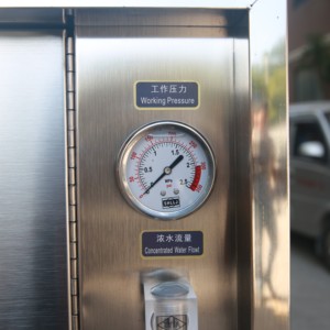 เครื่องกรองน้ำดื่มราคาถูกขายดีจากโรงงาน สำหรับครัวร้านกาแฟ ระบบกรองน้ำแบบออสโมซิสย้อนกลับ 0.5 ตัน/ชม. พร้อมปั๊ม - Product Image 5