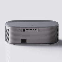 Projecteur domestique HQ10W, prend en charge la vidéo 4K, son surround, double port HDMI USB, parfait pour le jeu et la diffusion vidéo